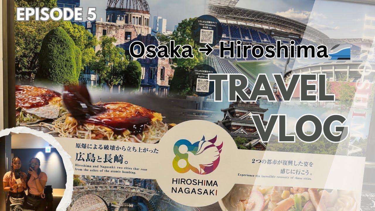 EPISODE 5: Traveling to Hiroshima | Pre-Departure 7-Eleven Haul 🇯🇵🚄
