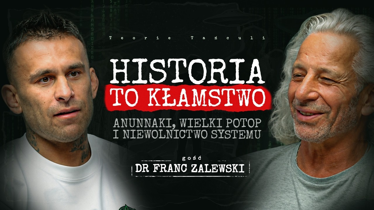 ANUNNAKI i ARIOWIE, UKRYTA HISTORIA ZIEMI I TAJEMNICA PIRAMID | Dr Franc Zalewski | Teorie Tańculi#2