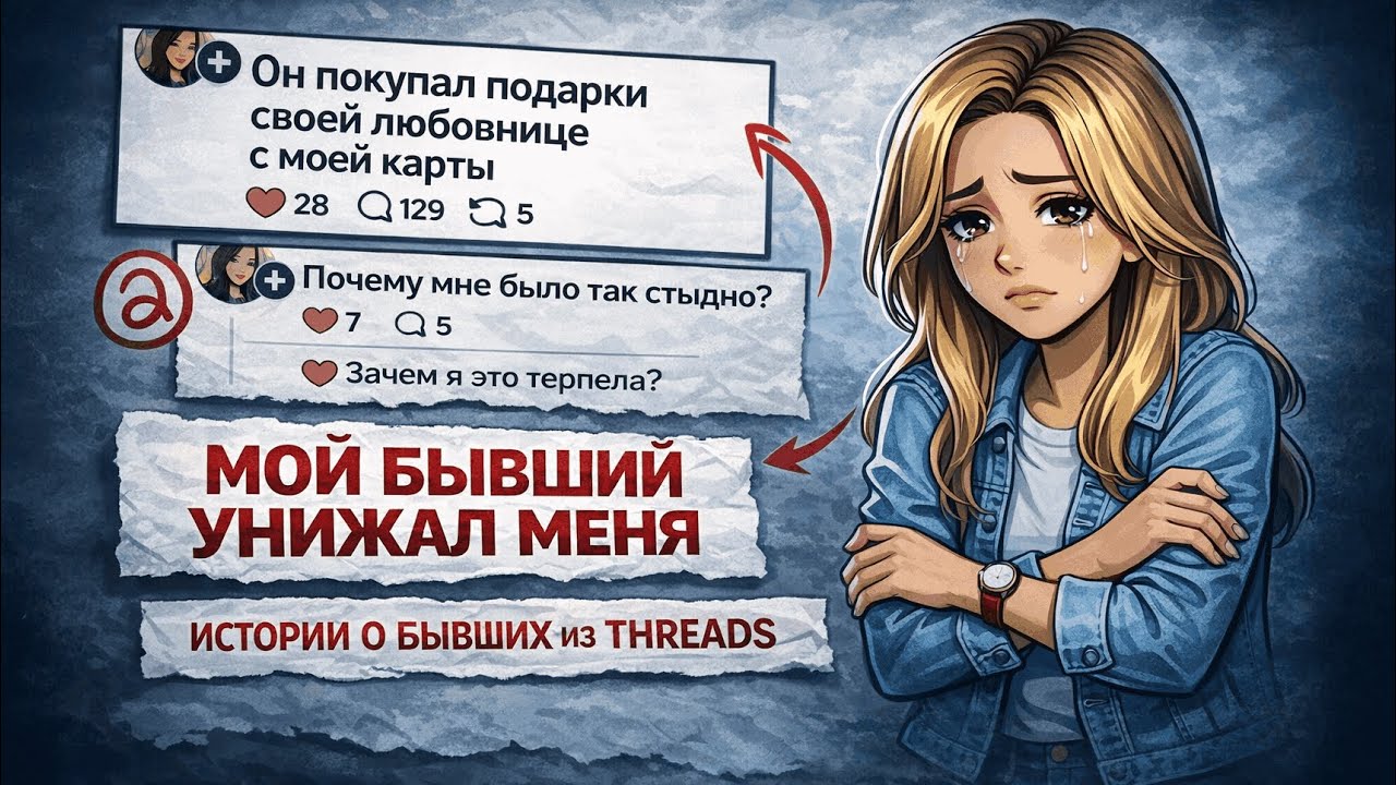 МОЙ БЫВШИЙ УНИЖАЛ МЕНЯ. ИСТОРИИ О БЫВШИХ ИЗ ТРЕДС