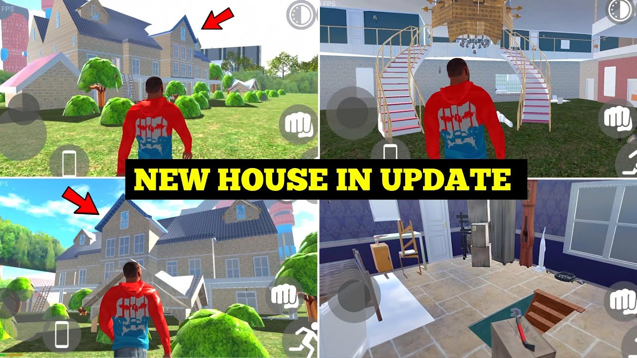 New Scary Teacher House in Indian Bike Driving 3D 🤯🔥| New Update House Cheat Code | Harsh in Game