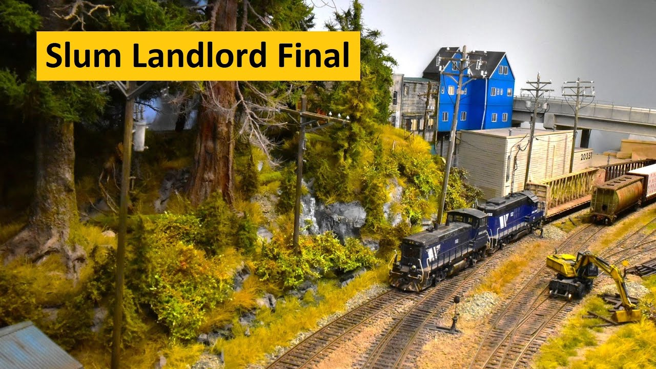 Slum Landlord Series Final (Part 4) Paint | Boomer Diorama ~ Vlog # 204
