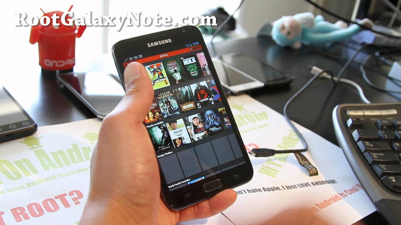 Paranoid Android ICS ROM for Galaxy Note GT-N7000! [Best Tablet Mode ROM]