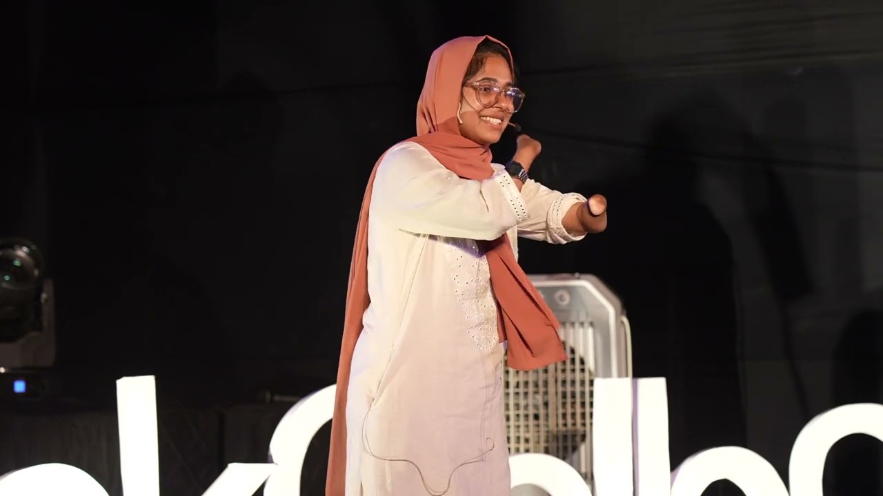HOW I LEARNT TO LIVE | NOOR JALEELA | TEDxFarookCollege