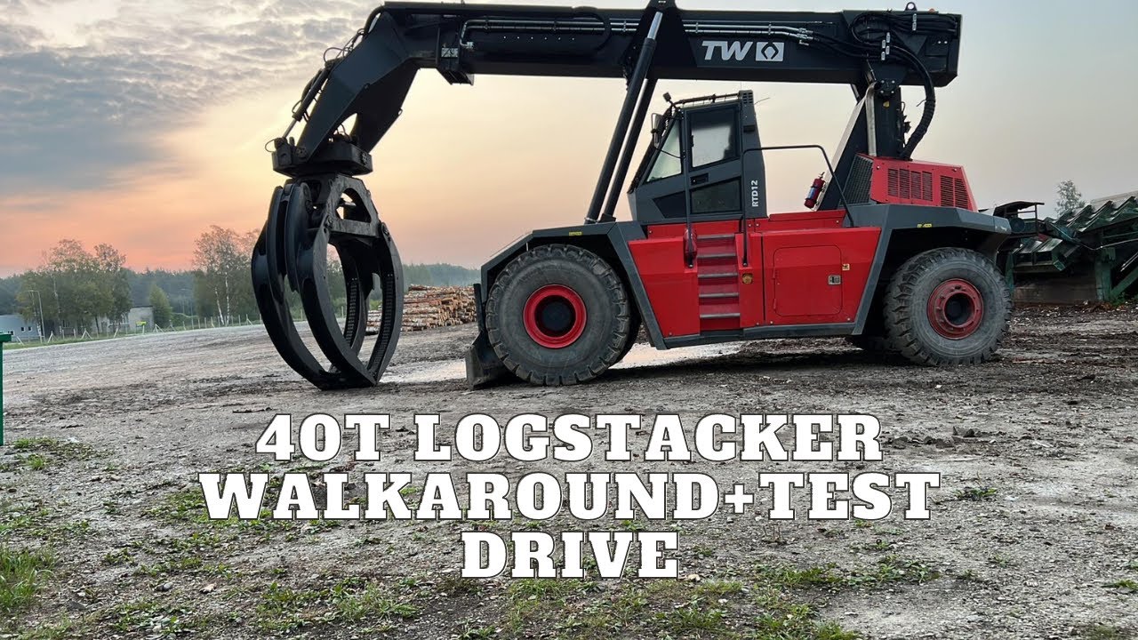 40T Logstacker Walkaround+Test Drive
