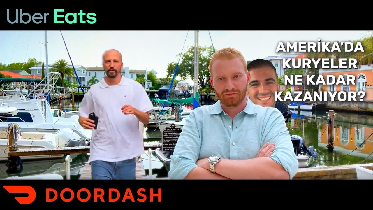 Amerika'ya Ilk Geldiginizde Yapabileceginiz Isler - Amerika'da Kurye Olmak (Doordash ve Uber Eats)