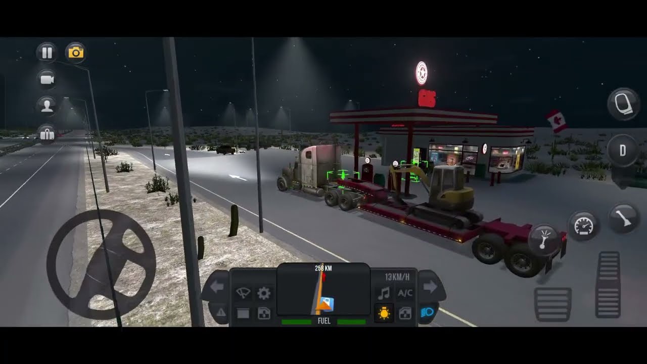 Truck simulator ultimate || with heavy earthmovers || simulator game 