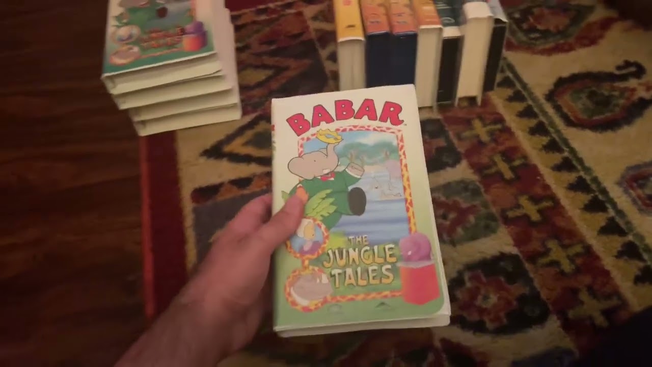 My Updated Babar VHS Collection