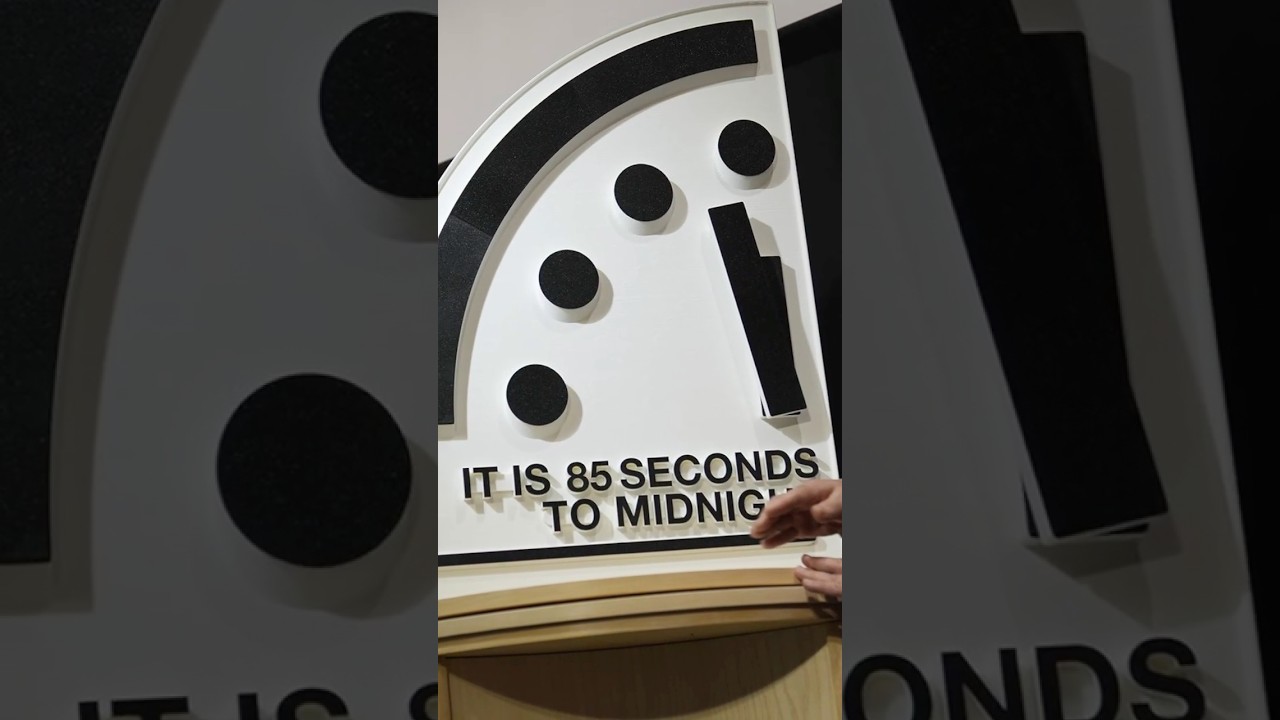 85 Seconds From Disaster &mdash; Doomsday Clock 2026 Explained