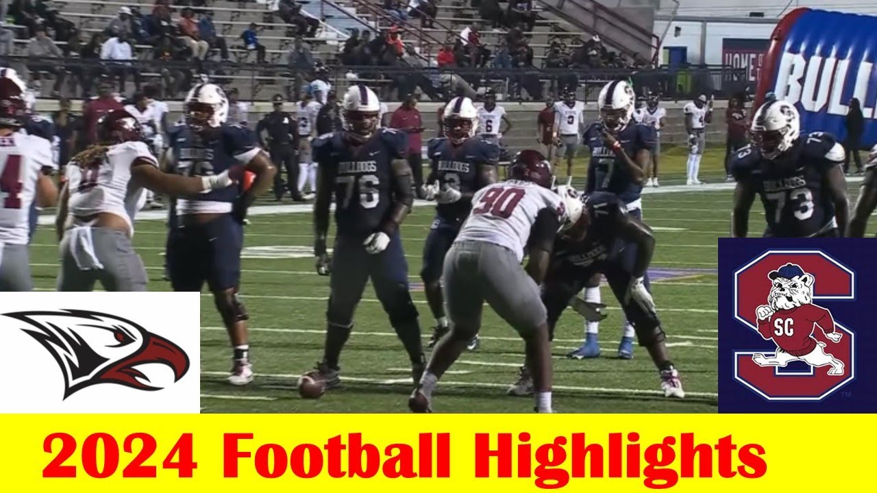 NC Central vs South Carolina State Football Game Highlights 10 31 2024