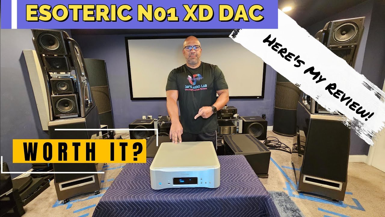 ЦАП / стример Esoteric N01XD — вот мой обзор этого устройства! #esoteric -#dac #streamer