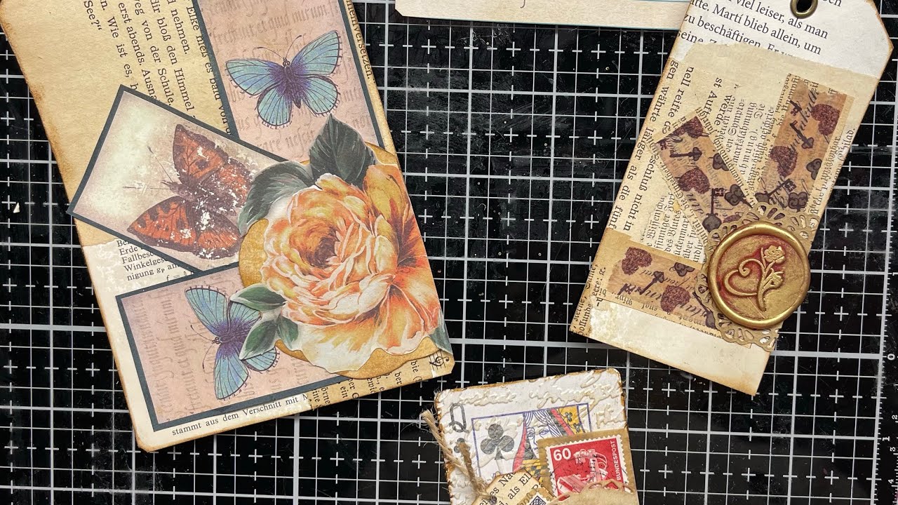 #layoutchallenge2024 -1- Ideen für dein Junk Journal