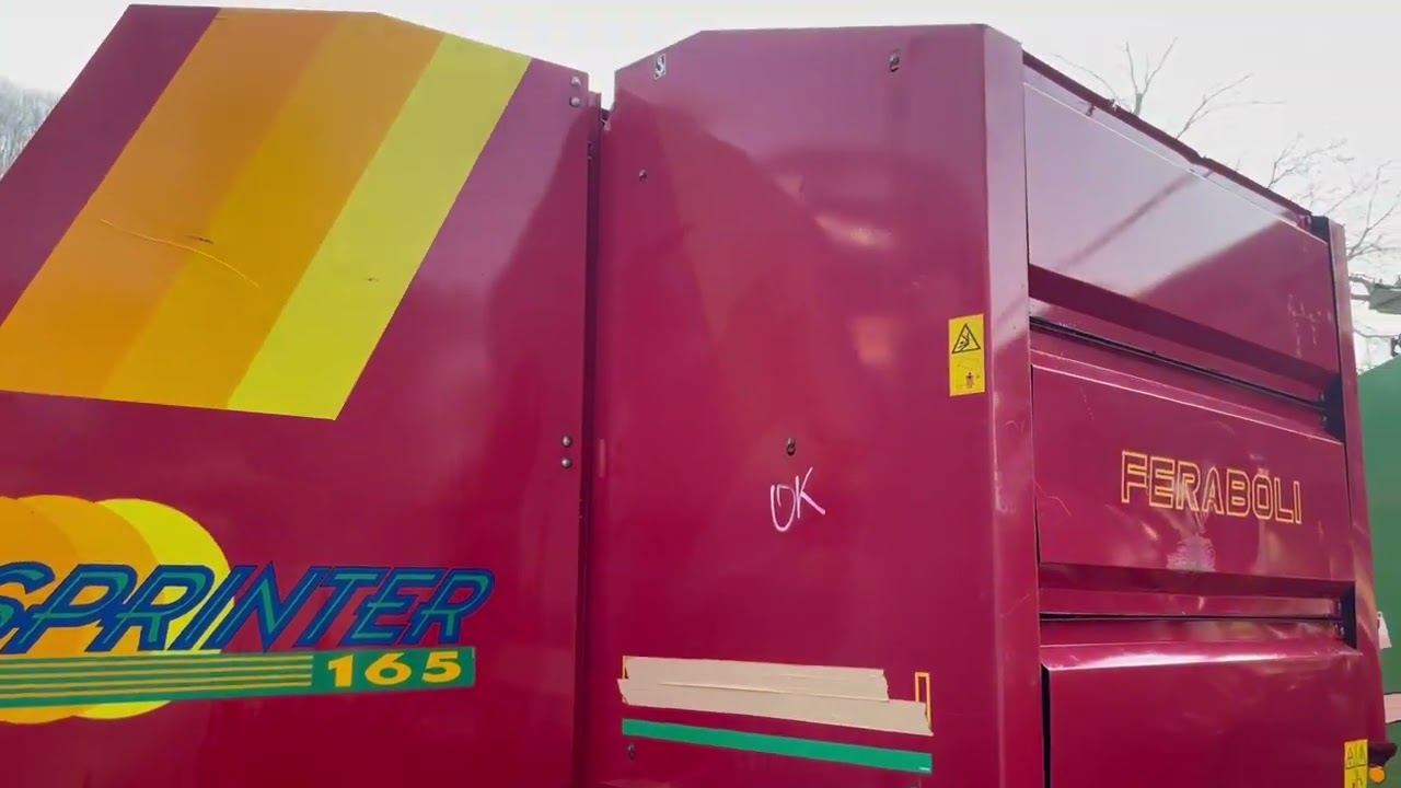 Пресс подборщик Feraboli Sprinter 165 N 0708