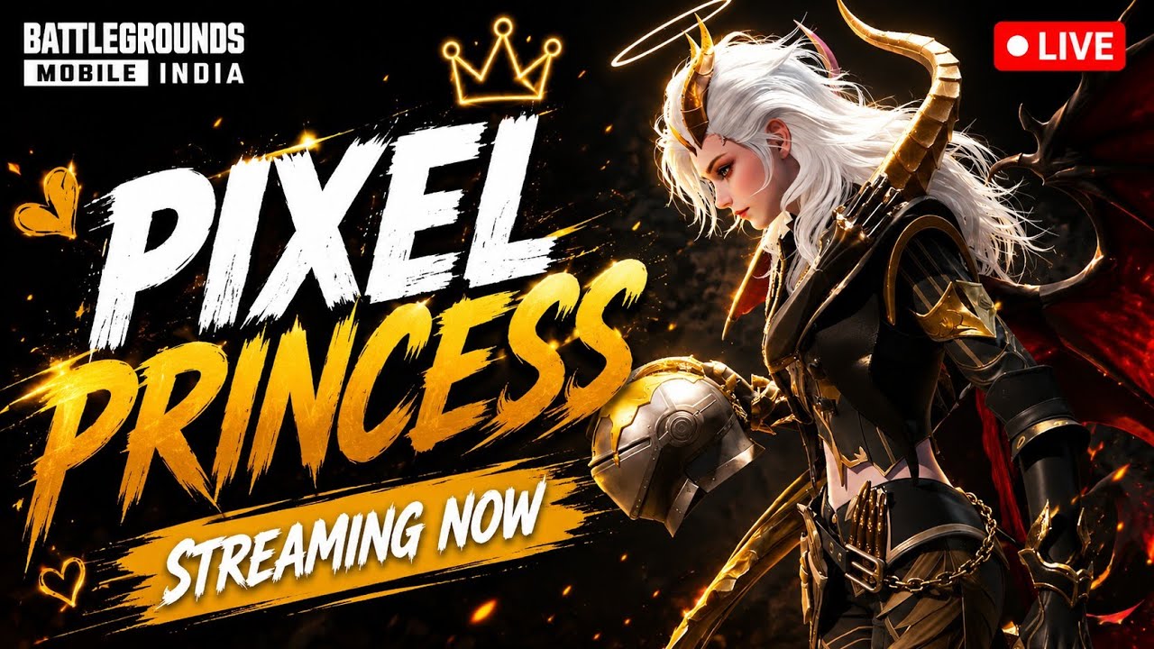 💥 Ruthless Squad Wipes Only 🔥 | BGMI LIVE | PixelPrincess 🧚🏼‍♂️