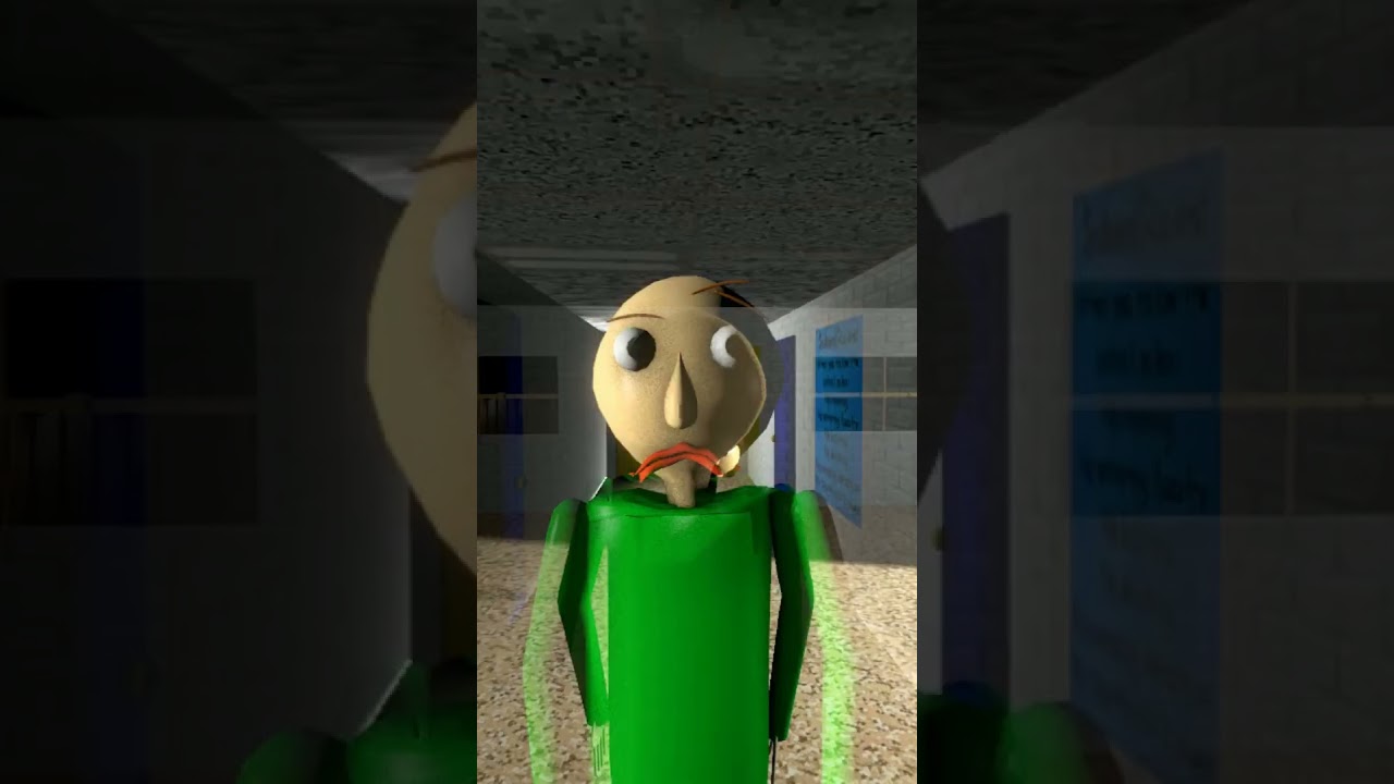 Baldi's Basics Classic Remastered Trailer (BLOOPER)