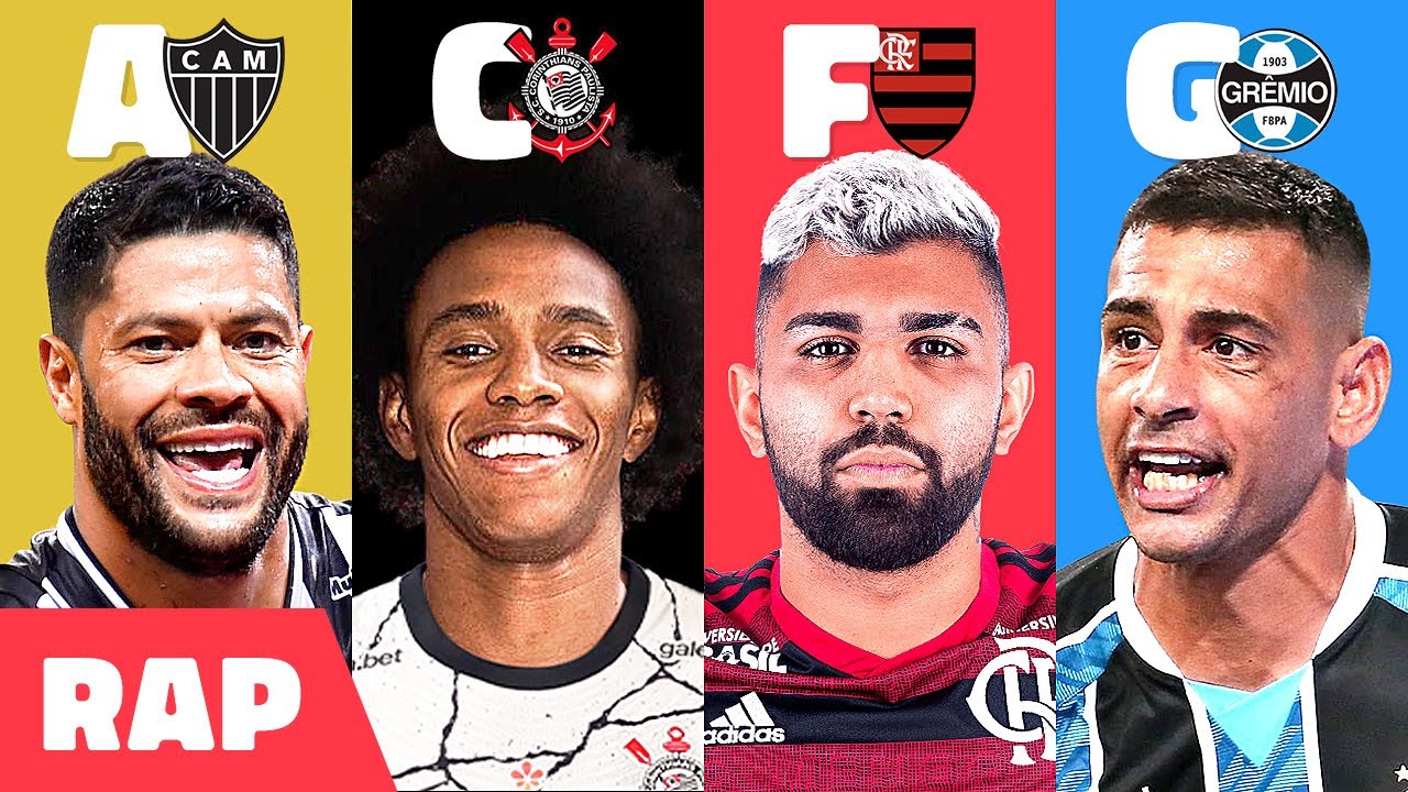 ♫ TIMES BRASILEIROS DE A a Z | Rimando um time por letra