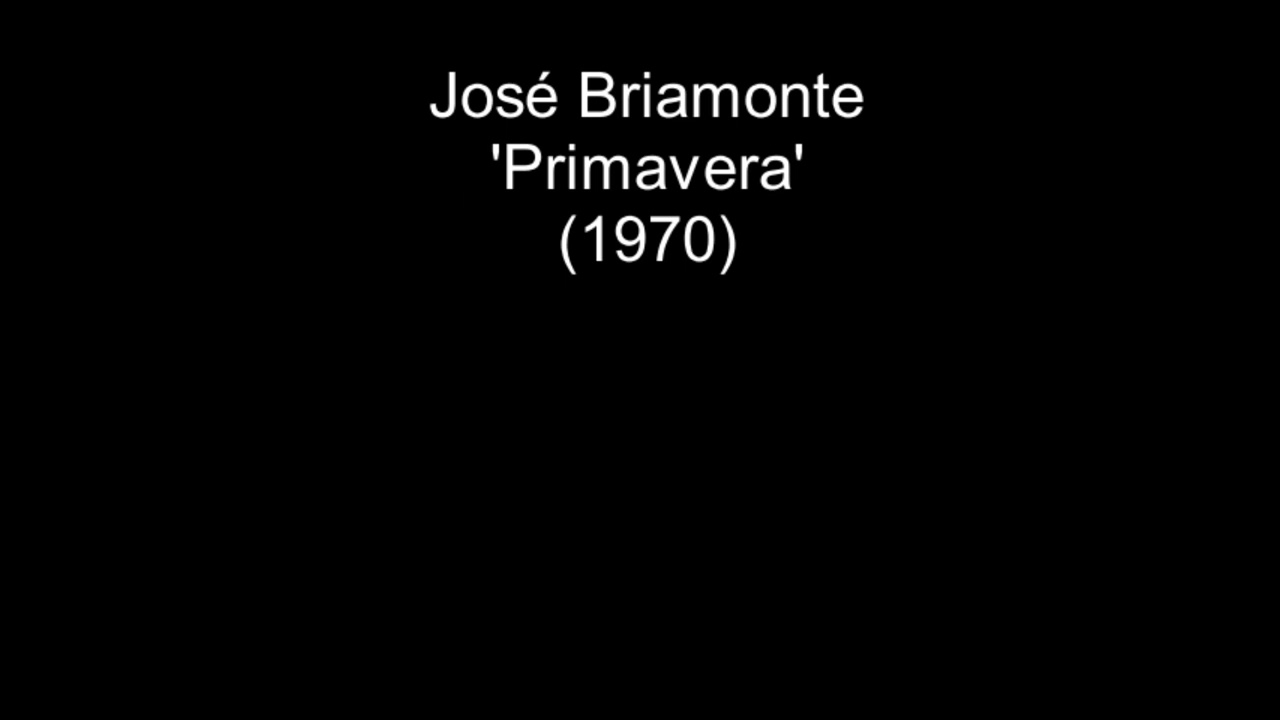 Jos&eacute; Briamonte 'Primavera' (1970)