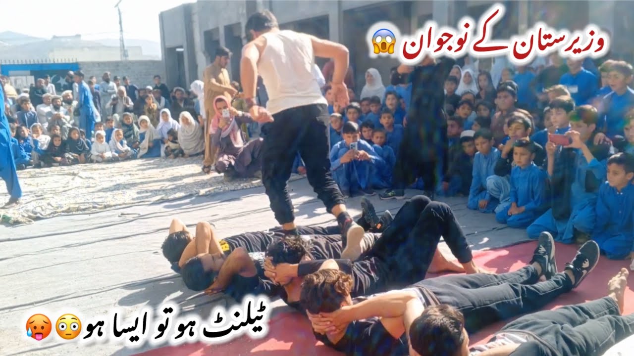 This is real telent waziristan tiger academy 😱🥷