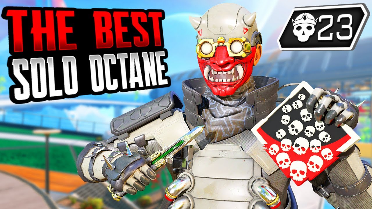 SOLO INSANE OCTANE 23 KILLS WAS INCREDIBLE (Apex Legends Gameplay)