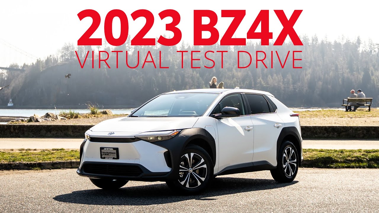 2023 Toyota bZ4X XLE AWD Walkaround and Virtual Test Drive