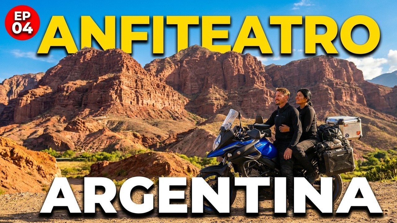 VIAGEM AO DESERTO DO ATACAMA DE MOTO (SUZUKI V-STROM 650) EP 04