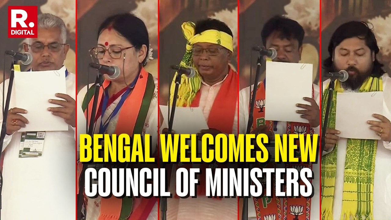 Meet West Bengal&rsquo;s New Council Of Ministers As They Take Oath With CM Suvendu Adhikari