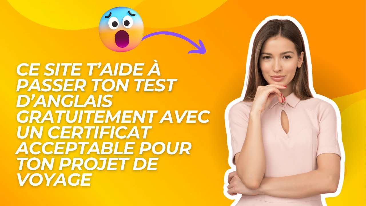 obtiens ton test d'anglais gratuitement pour ta procedure de voyager grace &agrave; ce site #visa