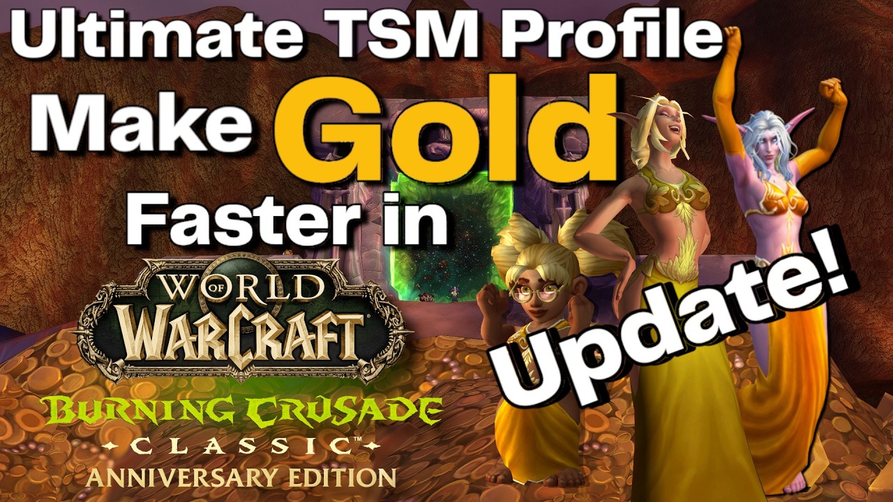 Как объединить профили TSM из юбилейной и классической версий TBC | TBC Classic WoW