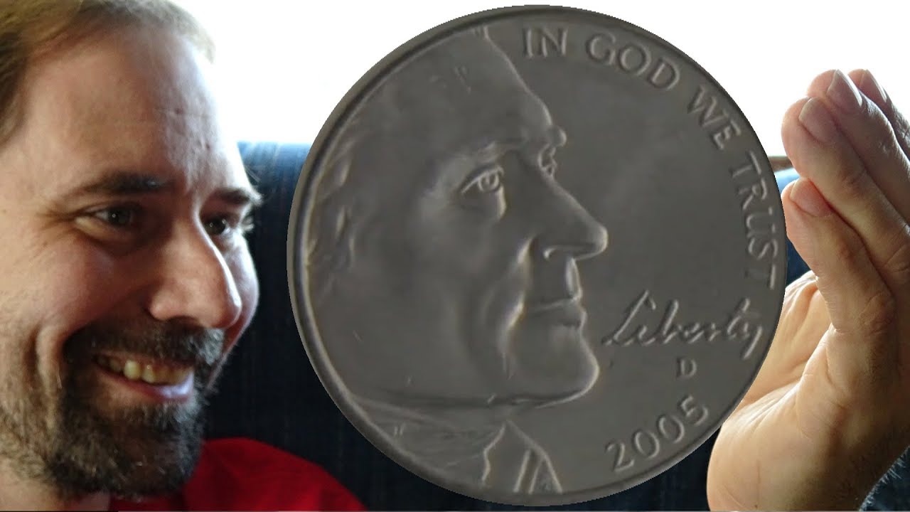 US 5 Cents 2005 Westward Journey Nickel rotating