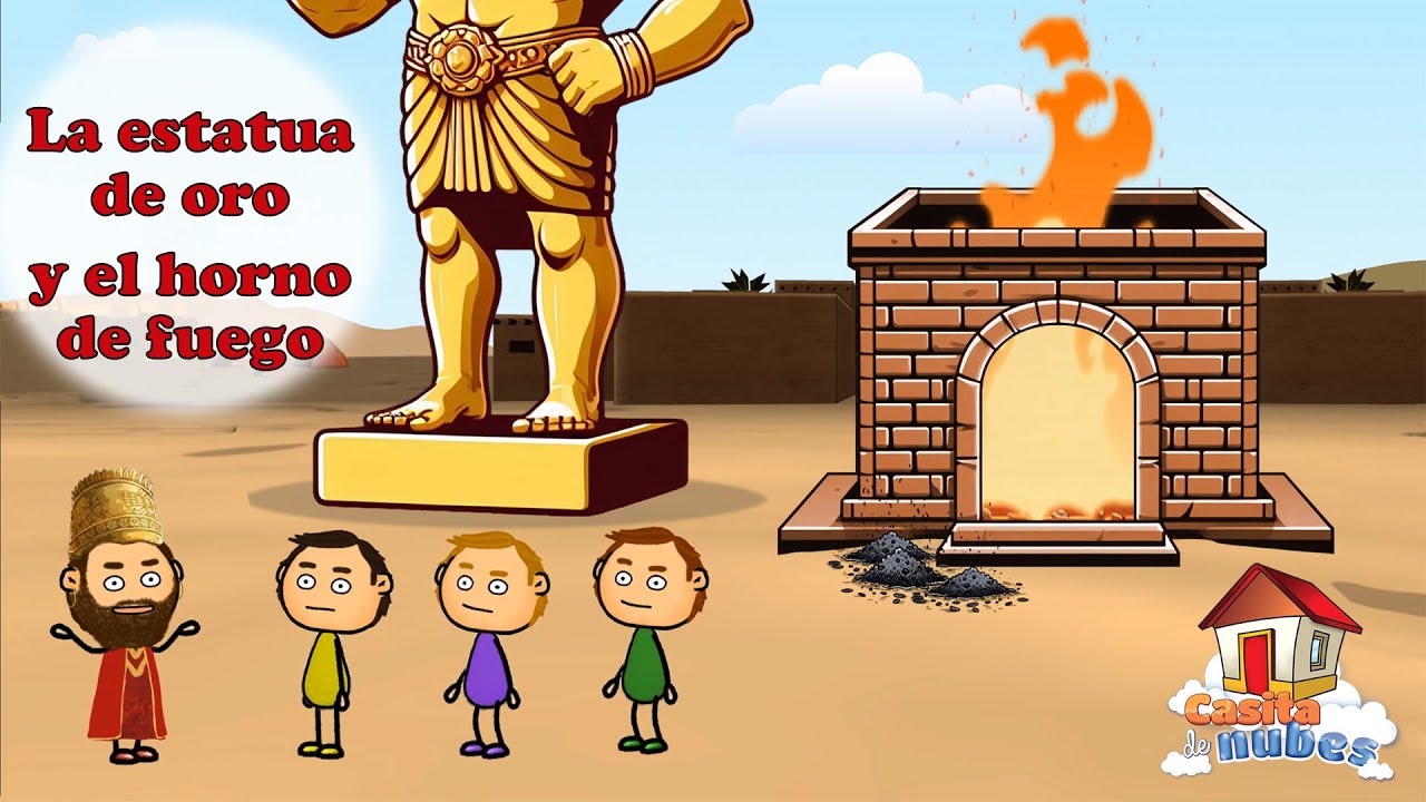 La increíble lección de fe de Daniel 3: La estatua de oro y el horno de fuego