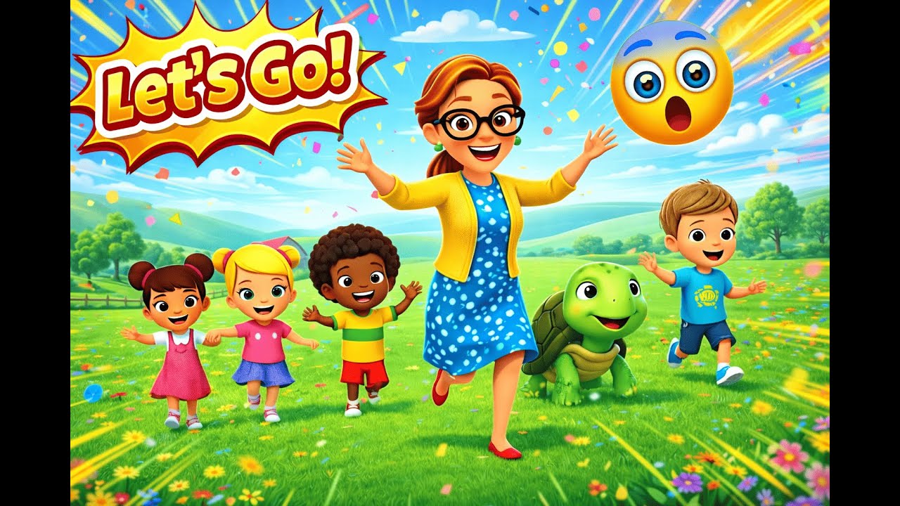 Chalo Chalein 🐾 चलो चलें | Hindi Action Song for Kids | Bal Geet & Nursery Rhyme