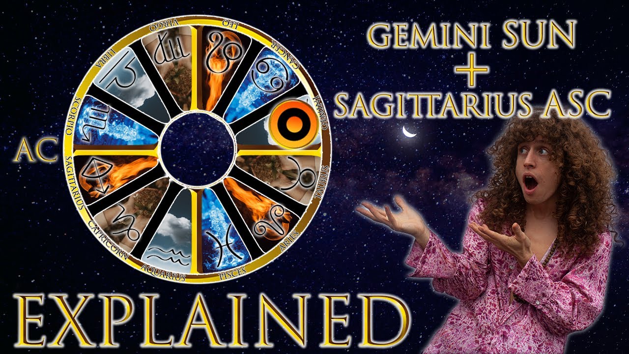 Your Astrology Explained: Gemini Sun + Sagittarius Ascendant | Sun & Ascendant Series