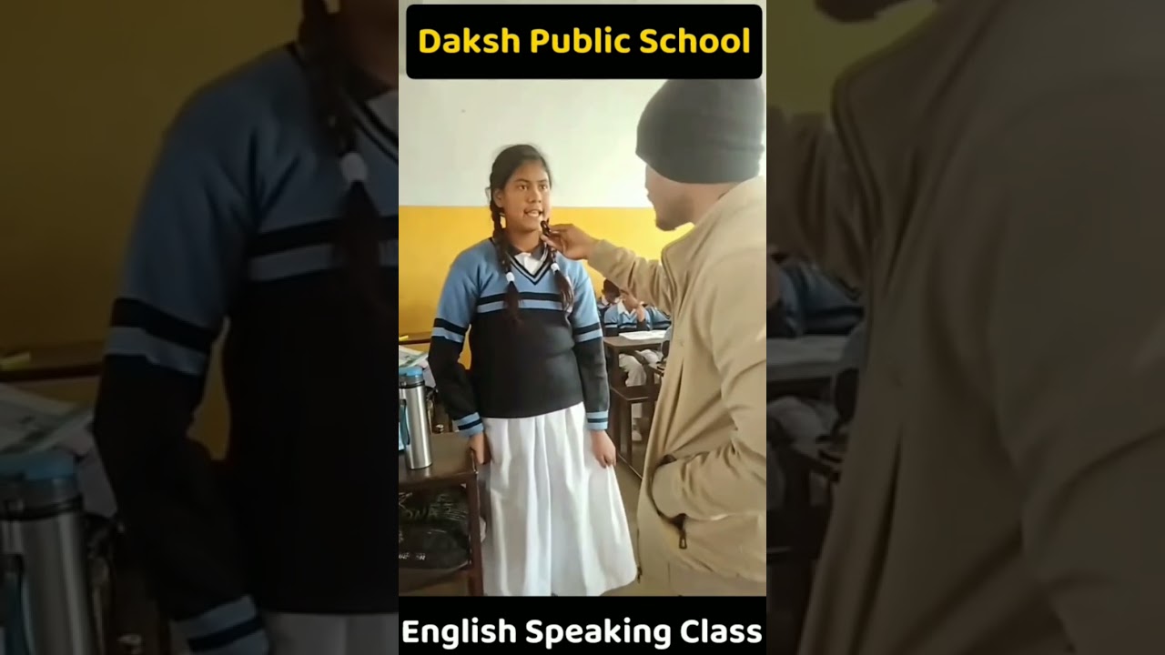 Class 3 Student Speaking English Confidently | Good Habits & Simple Answers