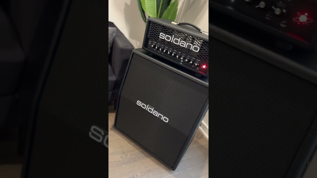 New Soldano Astro 20 amp & 2x12 vertical cabinet 🔥