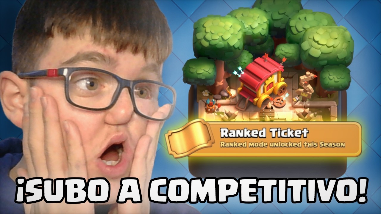 ¡SUBIENDO a COMPETITIVO en CLASH ROYALE!