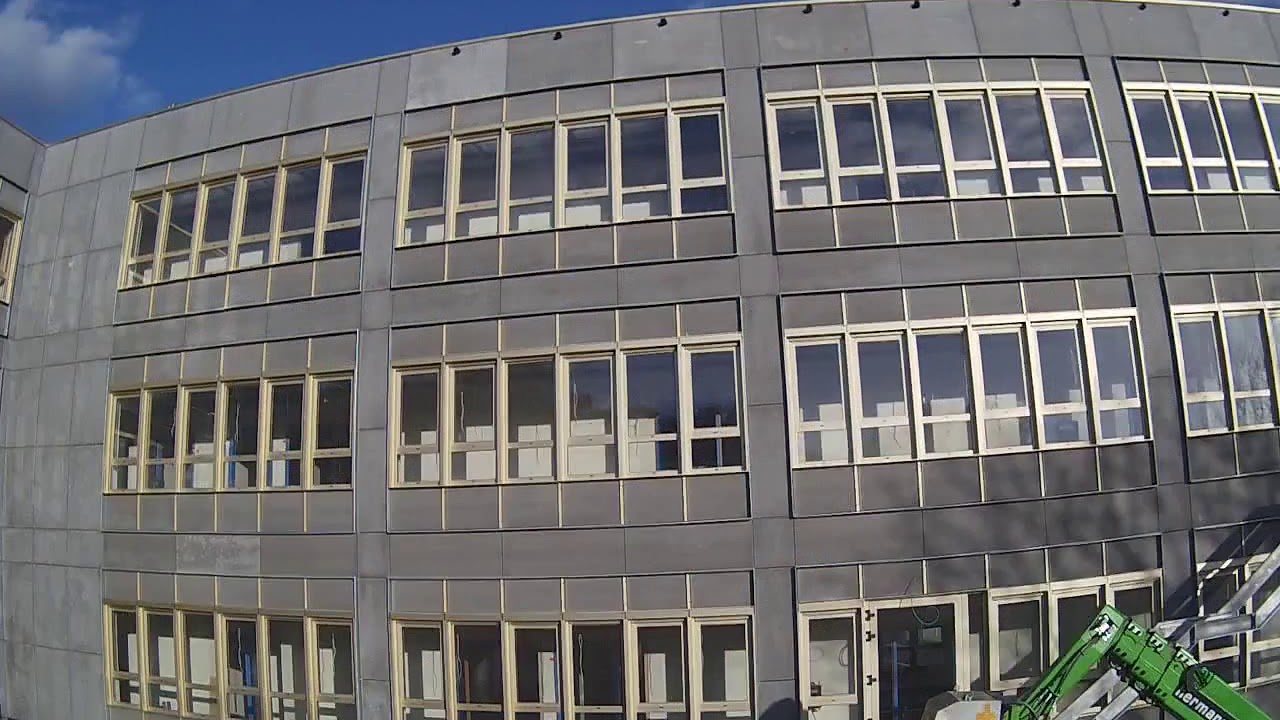 Campus Unesco Koekelberg: time-lapse bouwwerken
