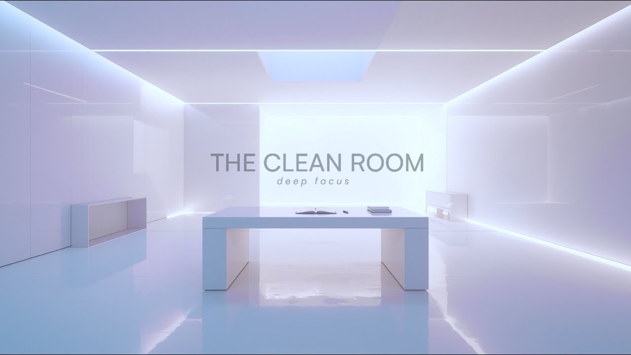 The Clean Room | Minimal Ambient Soundscape for Focus & Calm