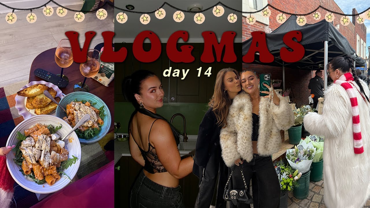 my DREAM saturday! wholesome day & wine night | vlogmas day 14