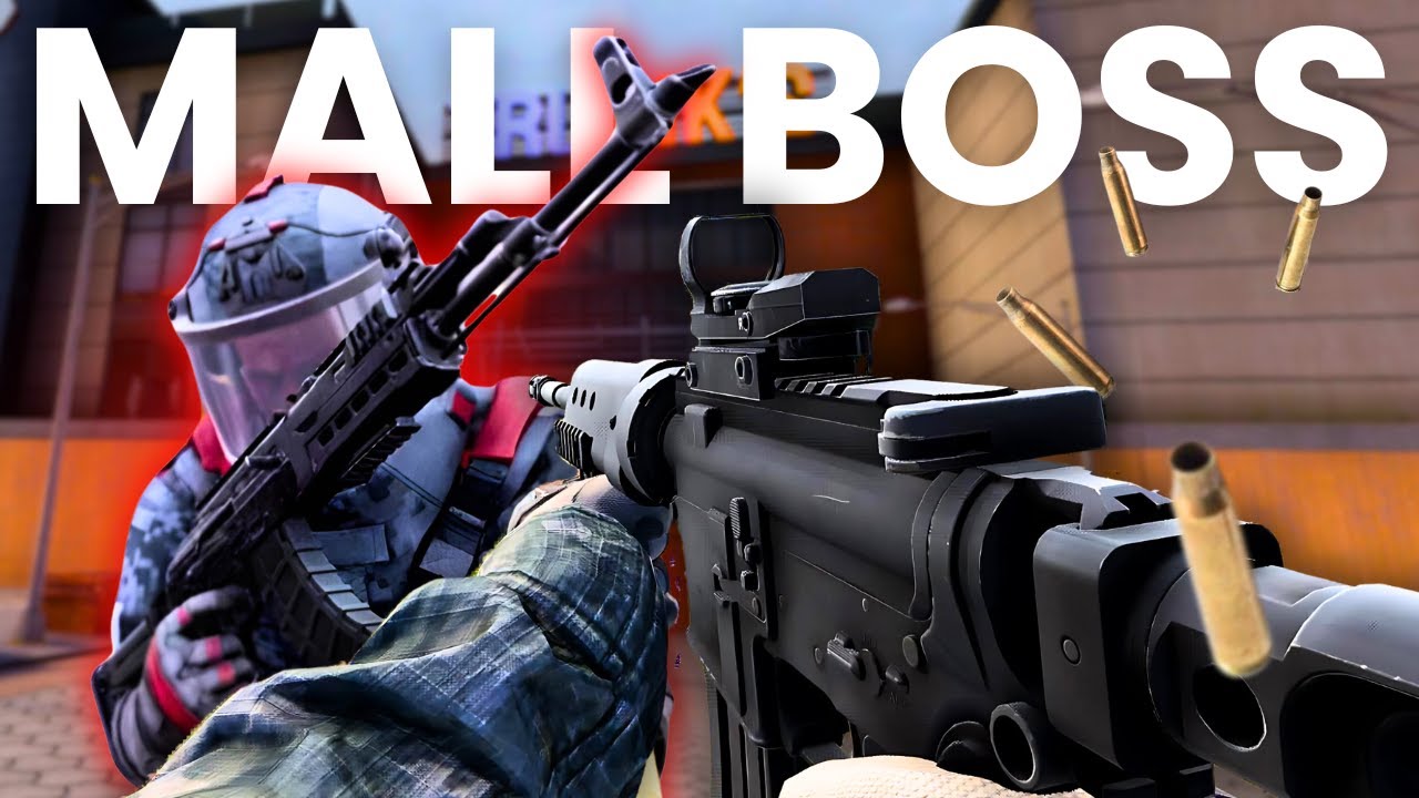 Fighting the Mall Boss in Contractors ExfilZone!