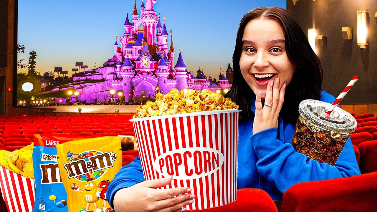 1 Tag lang nur KINO ESSEN ! 😳🍿(ohne Ticket ins Kino) - Celina