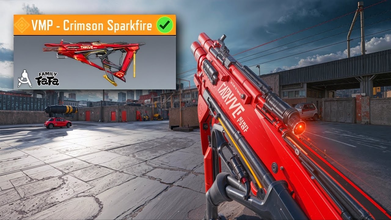 new legendary skin for VMP - Crimson Sparkfire