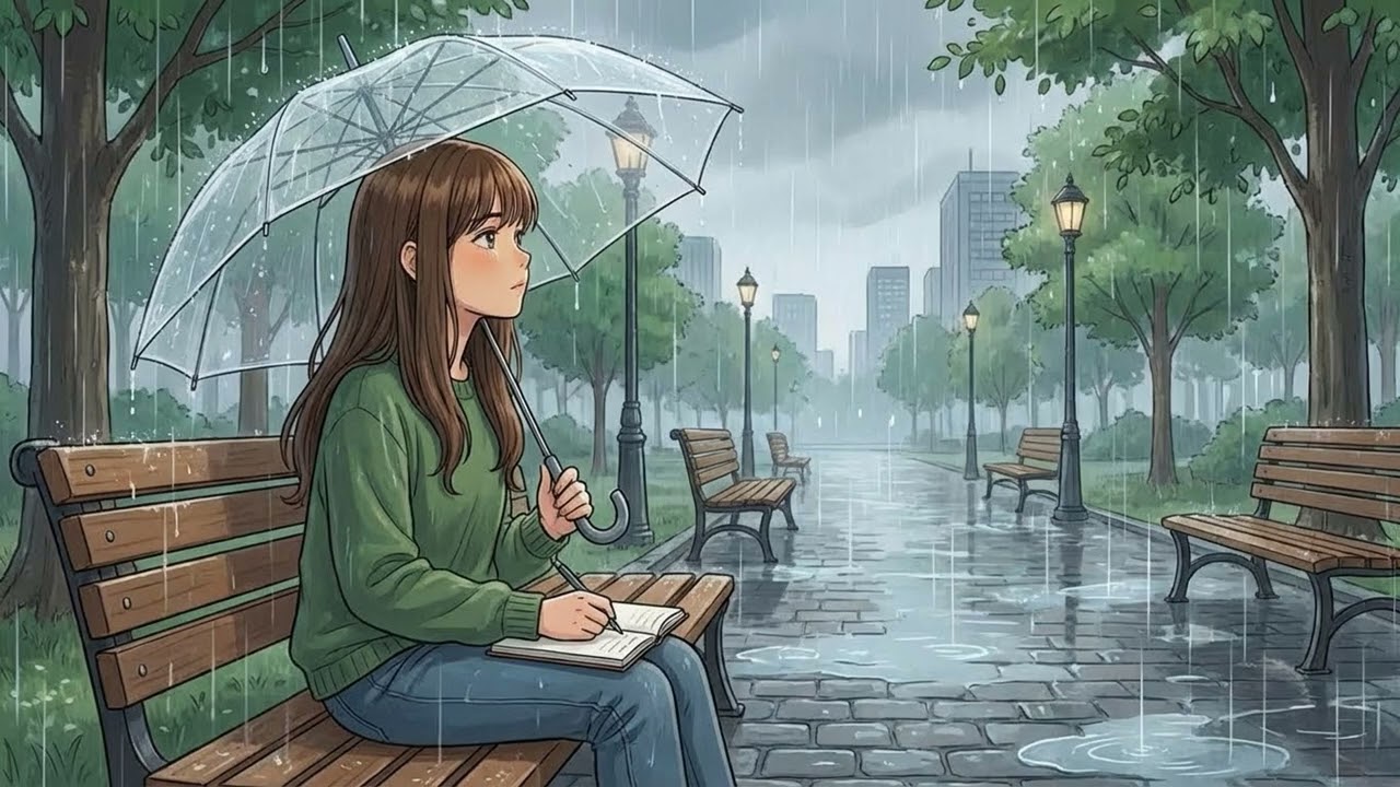 Loft Rain Echo – Chill Lo-Fi Café Beats for Deep Focus & Calm