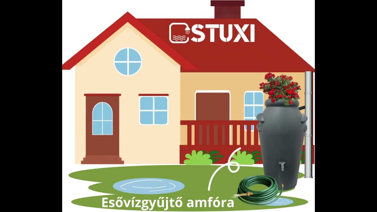 Esőv&iacute;zgyűjtő amf&oacute;ra | STUXI - Otthon &eacute;s Kert Web&aacute;ruh&aacute;z
