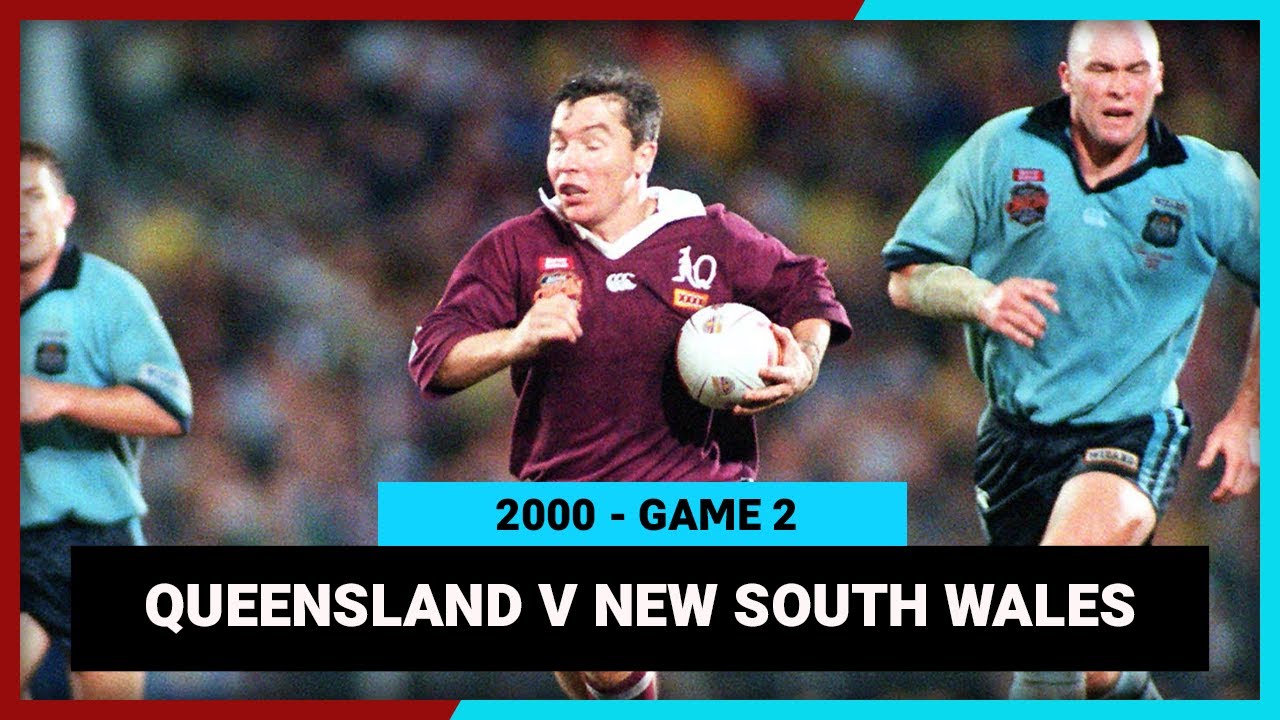 NRL Highlights | QLD Maroons v NSW Blues Game II, 2000 | State of Origin | Full Match Replay | NRL