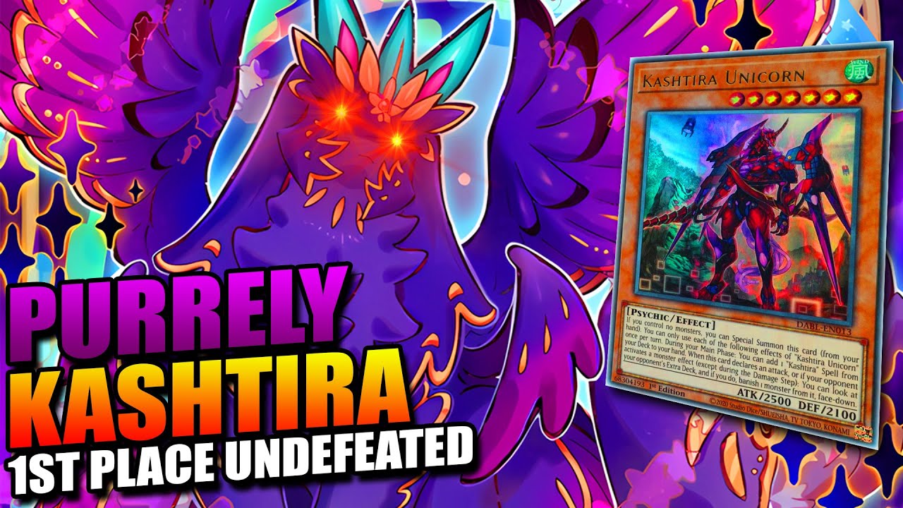1ST PLACE UNDEFEATED PURRELY KASHTIRA DECK PROFILE  | YU-GI-OH !