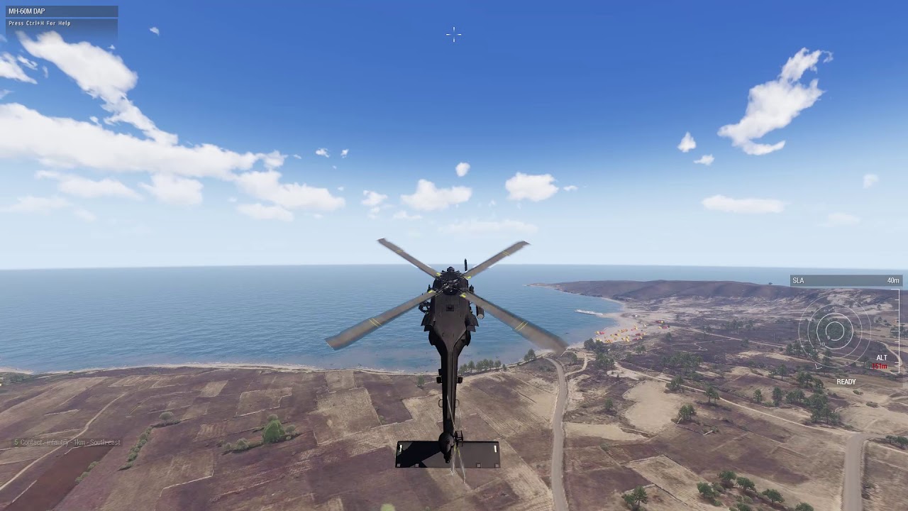 MH-60 DAP Black Hawk Operation (Arma 3)