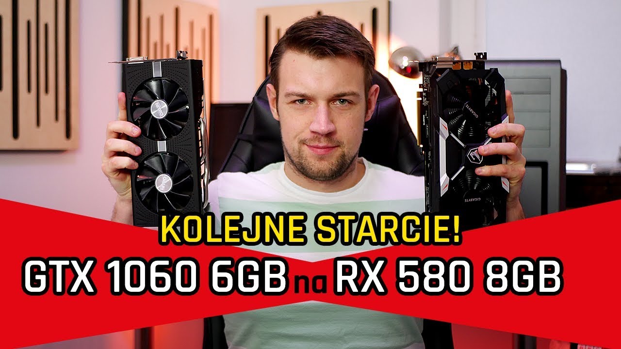 TEST RX 580 8GB vs GTX 1060 6GB w 13 GRACH!