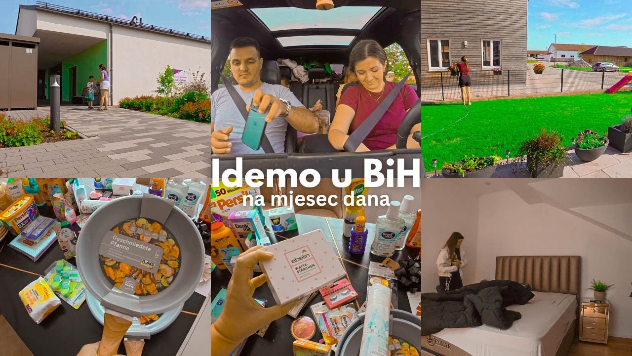 Spremni za BiH – Pakovanje, kupovina i polazak! ✈️😍✨
