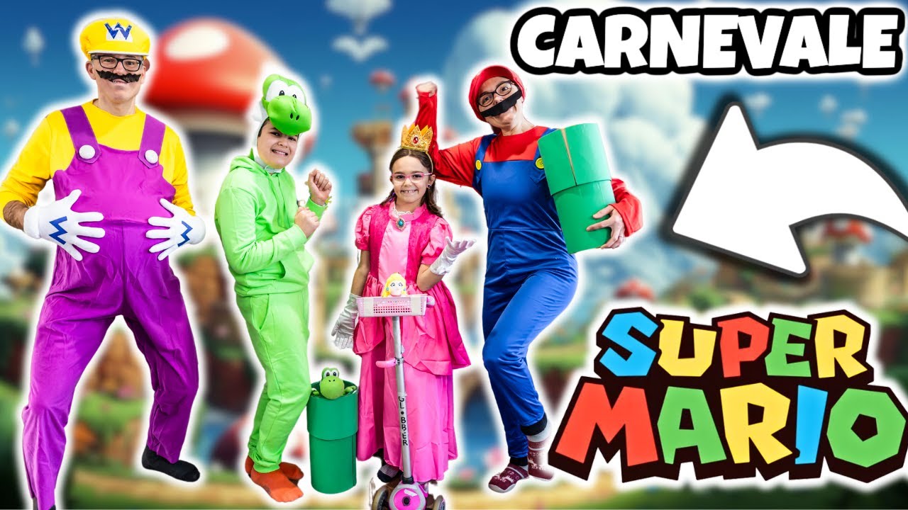 CARNEVALE DI SUPER MARIO: Mini Giochi Divertenti con Peach, Yoshi e Wario