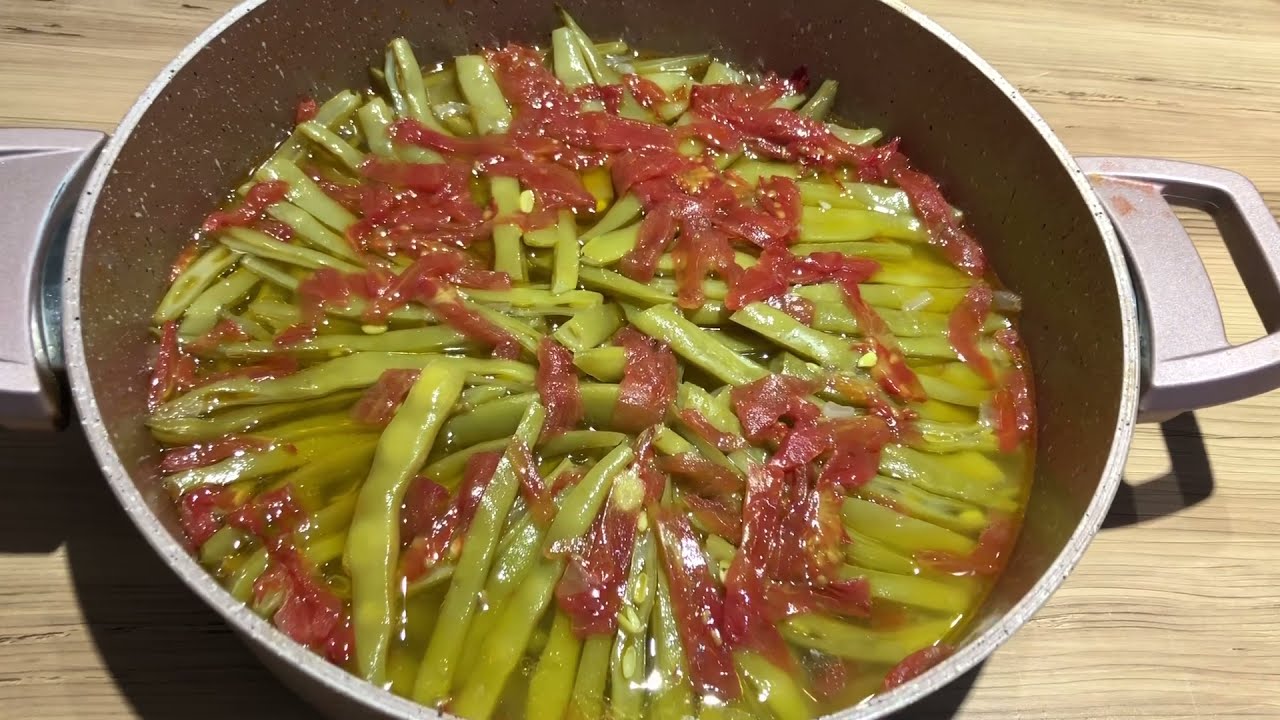 DAHA KOLAYI YOK ❗️Zeytin yağlı taze fasulye tarifi