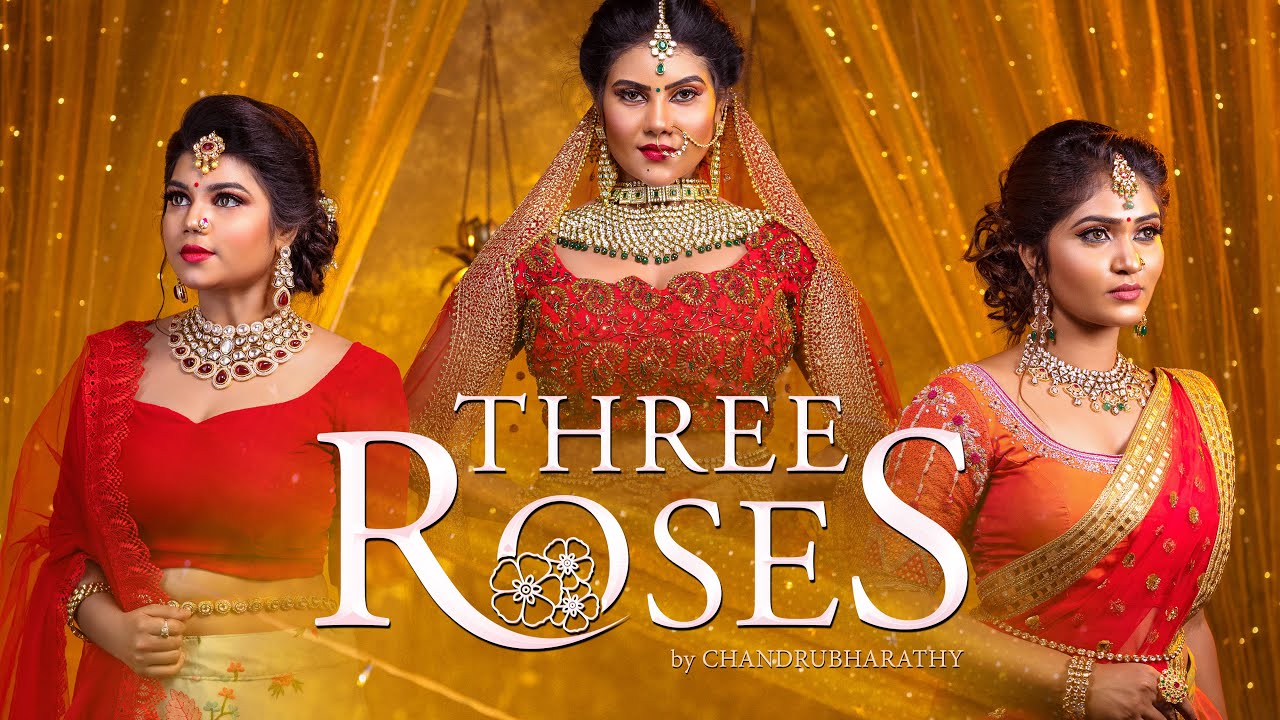 Three ROSES Photo-shoot Behind the Scenes by Chandru Bharathy